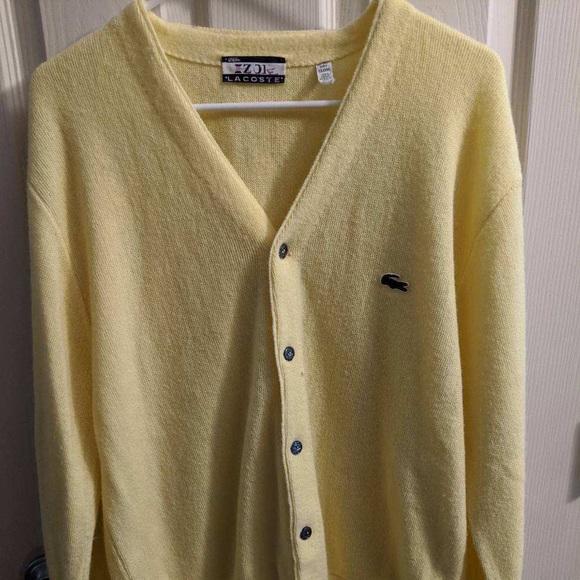 Lacoste Other - Vintage Lacoste IZOD cardigan